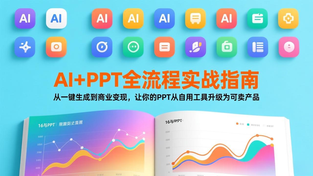 AI+PPT全流程实战指南：从一键生成到商业变现，让你的PPT从自用工具升级为可卖产品-天云资源网
