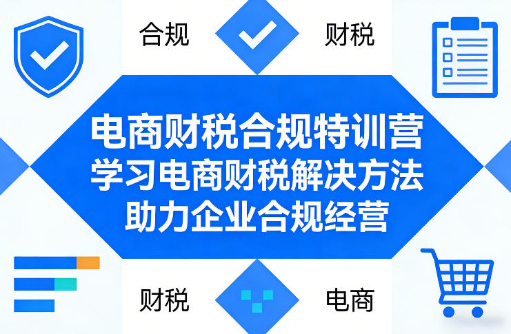 电商财税合规特训营，学习电商财税解决方法，助力企业合规经营-天云资源网