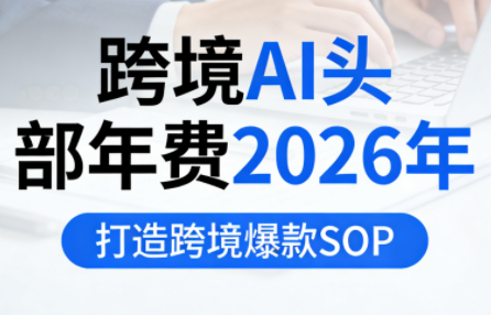 跨境AI头部年费2026年，打造跨境爆款SOP(更新3月)-天云资源网