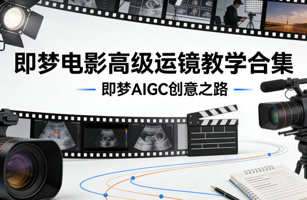 即梦电影高级运镜教学合集，即梦AIGC创意之路-天云资源网