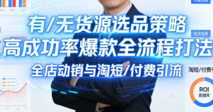 子鹏讲电商·淘宝私家班(更新)-天云资源网